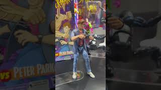 San Diego ComicCom 2023 Marvel Legends Animated Peter Parker and Smythe SpiderMan [upl. by Mun44]