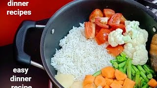 10 min healthy vegetarian dinner recipeEasy dinner recipesDinnerBreakfastLunch [upl. by Anaibaf]