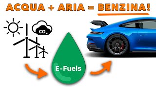 PORSCHE punta sugli eFUEL Salveranno i motori Ecco come funzionano i Carburanti Sintetici [upl. by Aicelef]