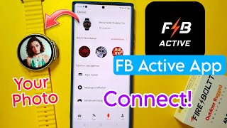 FB Active App  Fire Boltt Active App  Fire Boltt Smartwatch Connect To Phone [upl. by Nuriel]