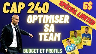 CAP 240  Optimiser sa team pour gagner des paliers 5 Limited [upl. by Oicnoel]