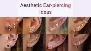 Aesthetic EarPiercing Ideas 💃💖 [upl. by Gut]