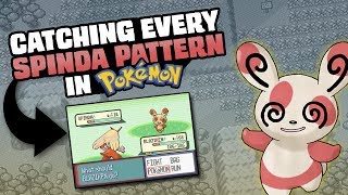 HOW LONG WOULD IT TAKE TO CATCH EVERY PATTERN OF SPINDA [upl. by Jocelyne]