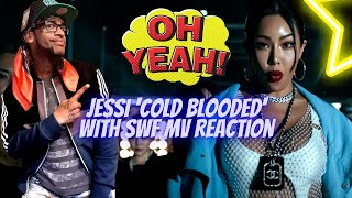 Jessi  Cold Blooded with SWF MV REACTION [upl. by Arutak]