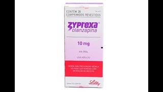 Olanzapina  Axonium  Zyprexa  Medicamento preciso como Ap bom potencializador e estabilizador [upl. by Saum]