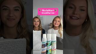 Reklame 📚Skolestart📚Se hvad vi altid har i tasken🩷 Batiste school schoollife hair hairstyle [upl. by Enajaras]