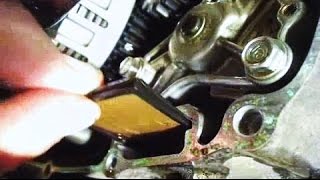 Engine Oil The Oil Filters Check amp Clean 3of3  HONDA INNOVA GARAGE  WAVE  2010 [upl. by Josh]