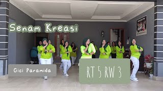 SENAM KREASI One Take RT 5 RW 3  Cici Paramida [upl. by Iadahs164]