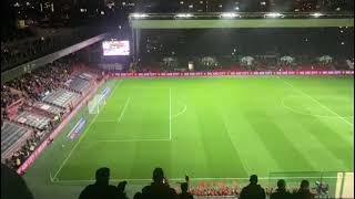 A prematch light show at Ashton gate vs Sheffield Wednesday [upl. by Angell]