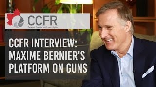 CCFR Interview Maxime Bernier Talks Firearms Policy [upl. by Enajiram331]