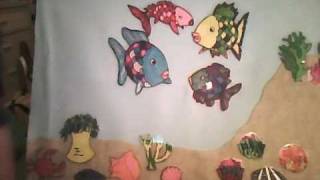 The Rainbow FishStorytellingFelt Board [upl. by Rumilly520]