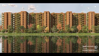 Total Environment Down By The Water  Lake View – Luxury Lake View Apartments in North Bangalore [upl. by Aracat]