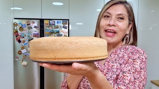 Super Bizcocho 3 ingredientes para un gran pastel o torta  Silvana Cocina [upl. by Wsan]