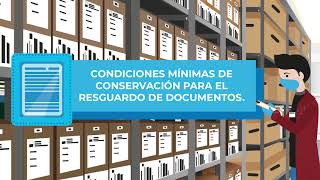 Dentro del AGN Condiciones mínimas de conservación para el resguardo de documentos [upl. by Eadwine]