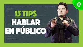 15 reglas para hablar en público  Curso de Oratoria y Hablar en Público [upl. by Lucania616]