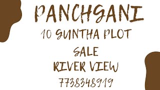 Panchgani Plot For Sale 10 Guntha Plot River view CALL  7738348919 [upl. by Tisman]