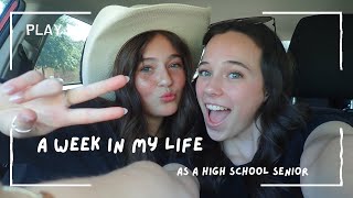 week in the life with senioritis i went to school twice [upl. by Zetroc]