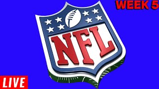 NFL Week 5 LIVE Scoreboard Updates You Wont Want to Miss [upl. by Naesal260]