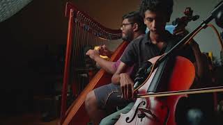 Hinahenne Mang  Ranidu  Harp and Cello Cover by Miuru and Carllin [upl. by Varien]