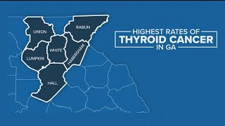 Thyroid cancer rates high in northeast Georgia [upl. by Nallac]