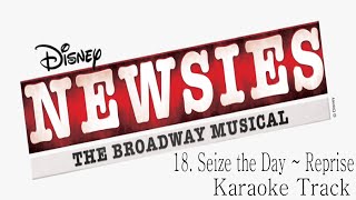 🎧🎤🎼Newsies the Musical  18  Seize the Day  Reprise🎼🎤🎧 [upl. by Haugen897]