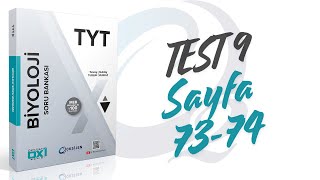 Test 9 Sitoplazma ve Organeller  Oxi Serisi Biyoloji  OksijenYayınları [upl. by Asilla]