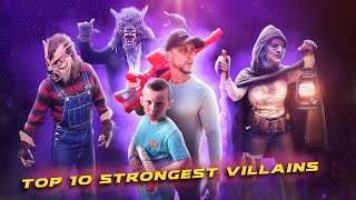 Ranking The Top 10 Strongest Villains [upl. by Mullins]