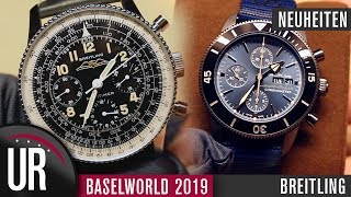 Baselworld 2019 Breitling  Back to the roots Navitimer ReEdition  Superocean Heritage [upl. by Urania]