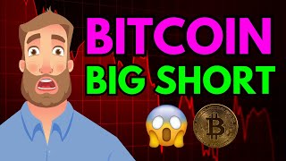 BITCOIN VERKAUFEN BIG SHORT😱📉 [upl. by Heall]