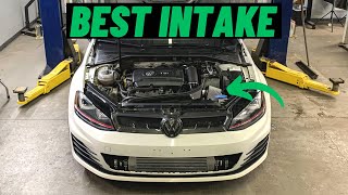 The BEST INTAKE for MK7 GTIGolf R Integrated Engineering V2 [upl. by Lertnek]