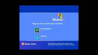 quitar contraseña de windows xp facil y rapido [upl. by Haland341]