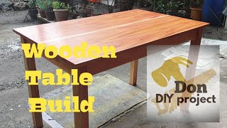 Paano Gumawa ng Simpleng Lamesa Table Build [upl. by Mallorie]