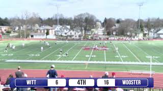 Wittenberg Mens Lacrosse vs Wooster 33024 [upl. by Mose]