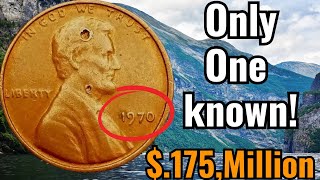 ONLY ONE KNOWN quotONE CENT 1970 UNITED STATES COIN How to know if your dollar bill is worth money [upl. by Vashtee937]