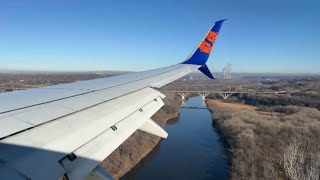 Sun Countrys Shortest Flight Part One Eau Claire WI to Minneapolis MN FULL FLIGHT 4K [upl. by Ettenirt]