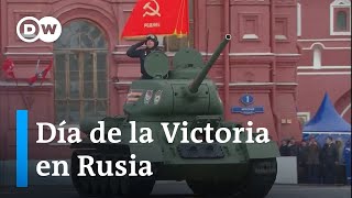 Putin arremete contra Occidente en su gran desfile militar [upl. by Alberic]