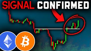 NEW BITCOIN SIGNAL JUST CONFIRMED Get Ready Bitcoin News Today amp Ethereum Price Prediction [upl. by Berlauda219]