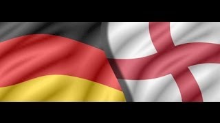 Deutsche und Englische Nationalhymne Fußball EnglandDeutschland 01 19112013 [upl. by Sprage706]