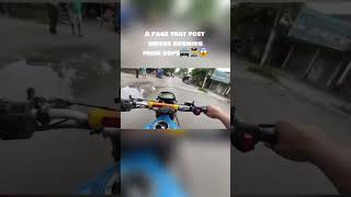 quotHighSpeed Biker Chase Outrun the Copsquot  Biker running from cops motorbike police cops [upl. by Yentyrb44]