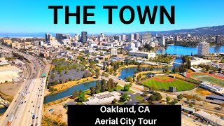 Oakland California 4K Drone Tour and Historical Sites [upl. by Nairim]