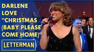 Darlene Love Sings quotChristmas Baby Please Come Homequot  Letterman [upl. by Nnylhsa]