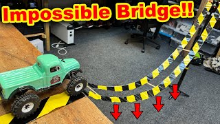 MIni RC Crawlers vs dodgy bridge [upl. by Telfer711]