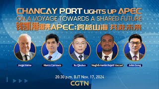 Live Chancay Port lights up APEC – On a voyage towards a shared future [upl. by Hassadah]