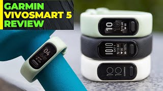 Garmin Vivosmart 5 review 2024 Affordable Fitness Tracker You Need [upl. by Lancaster]