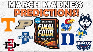 Filling Out Joe Lunardi’s BRACKETOLOGY Full MARCH MADNESS PREDICTIONS [upl. by Joappa666]