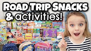 TRAVELING WITH FOUR KIDS 🚙 ROAD TRIP SNACKS AND HACKS FOR ENTERTAINING KIDS [upl. by Ojoj547]