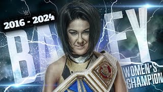 All Of Bayley WWE PPV Match Card Compilation 2016  2024 [upl. by Scopp]