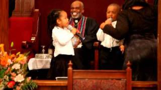 Harmony Bailey Singing In Church At 4 Years Old [upl. by Gombosi985]