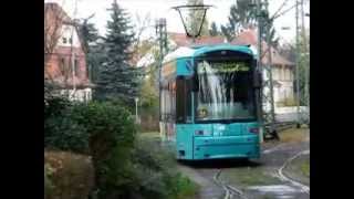 Frankfurt trams 2008  Straßenbahn  Villamos [upl. by Ekaj]