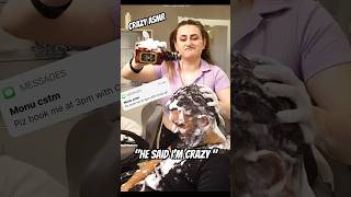 💈Never say this to your Barber barbershop asmr crazy [upl. by Ileane]